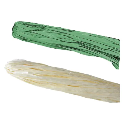 RAFIA SINTETICA A GOMITOLO verde