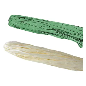 RAFIA SINTETICA A GOMITOLO verde