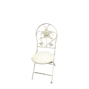 C SEDIA 40X40X94CM BIANCO ANTICO EPOQUE (2,0 PZ)
