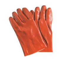 GUANTI PL ANTIACIDO ROSSI 35CM