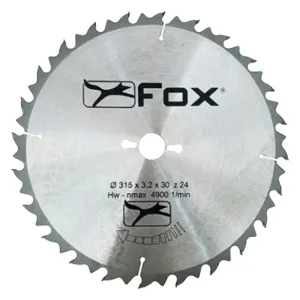 LAMA CIRCOLARE PER LEGNO ø 315 - 24 denti
