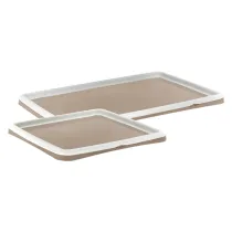 PORTA TAPPETINO PER CANI E GATTI 'GASTONE' mod. M - cm 59 x 59 x h.4
