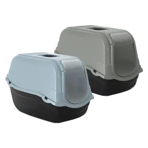 TOILETTE PER GATTI 'ROMEO ECO' col. ice - cm 57 x 39 x h. 41