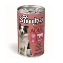 BOCCONI PER CANI 'SIMBA' manzo - gr 1230 (12 PZ)
