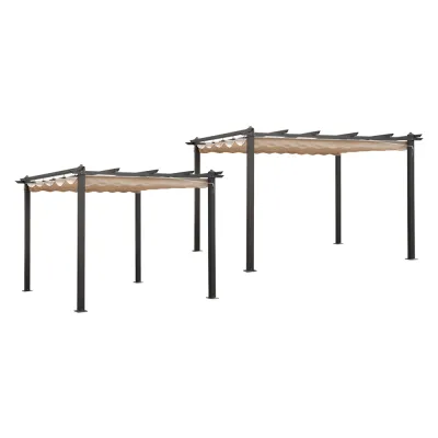 PERGOLA 'NASSAU' mt 3 x 4 x h. 2