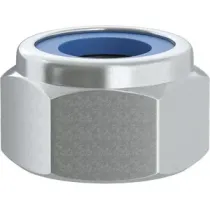 DADO AUTOBLOCCANTE ESAGON. BASSO M  10 ZN UNI7474 (200,0 PZ)