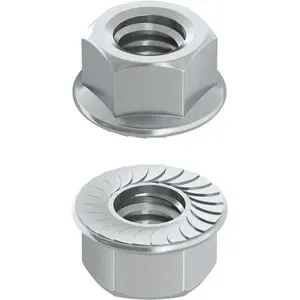 DADO ESAGONALE FLANGIATO DENTELLATO M  6 (500,0 PZ)