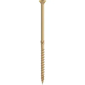 VITE P/LEGNO PORT. TSP TX-40  8 X360MM ZN GIALLA (50,0 PZ)