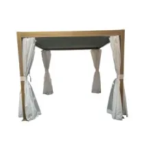 C TELO LATERALE P/PERGOLA BIOCLIMAT 3X4 BIANCO 4PZ