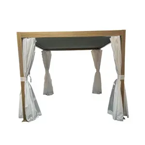 C TELO LATERALE P/PERGOLA BIOCLIMAT 3X4 BIANCO 4PZ