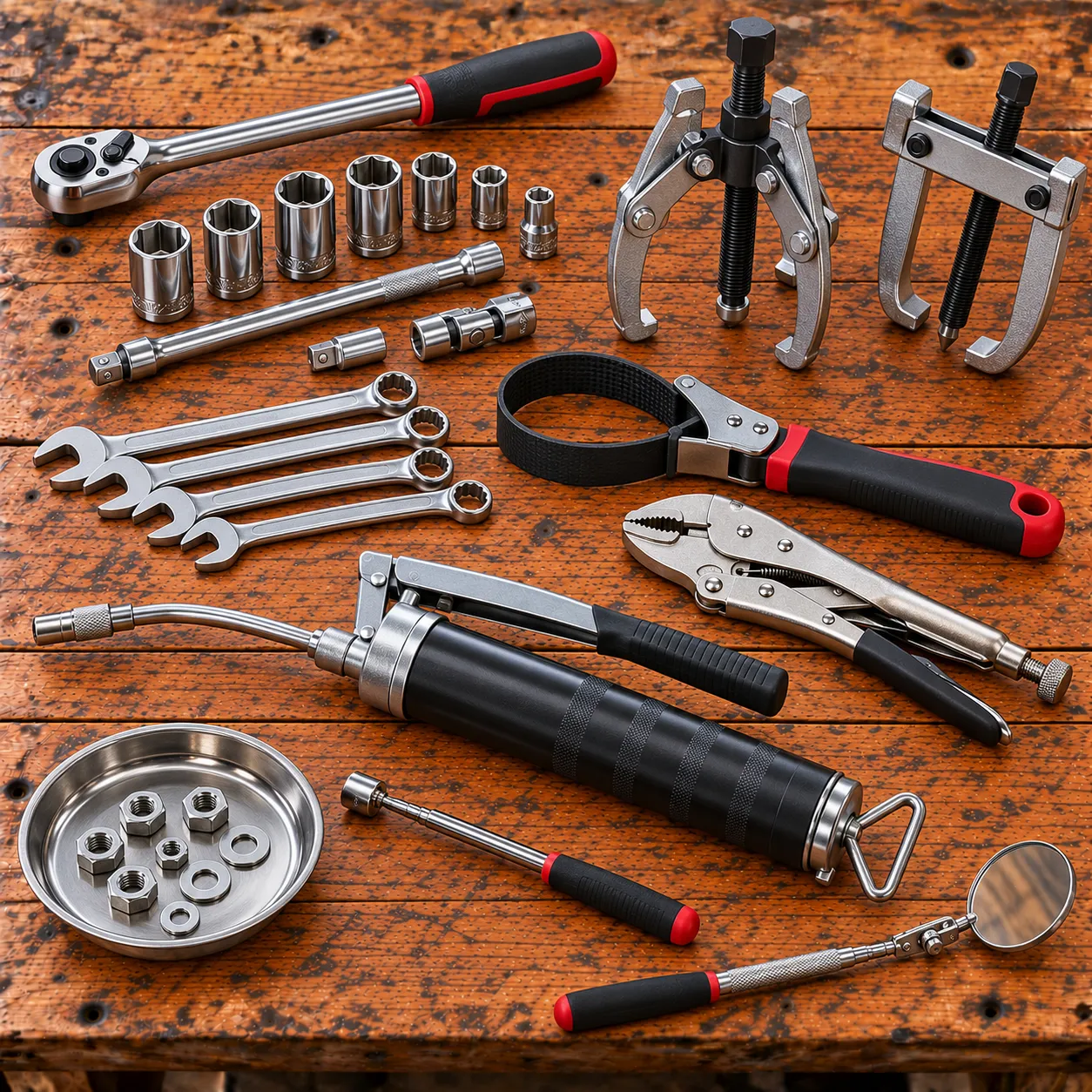 UTENSILI E ACCESSORI PER OFFICINA