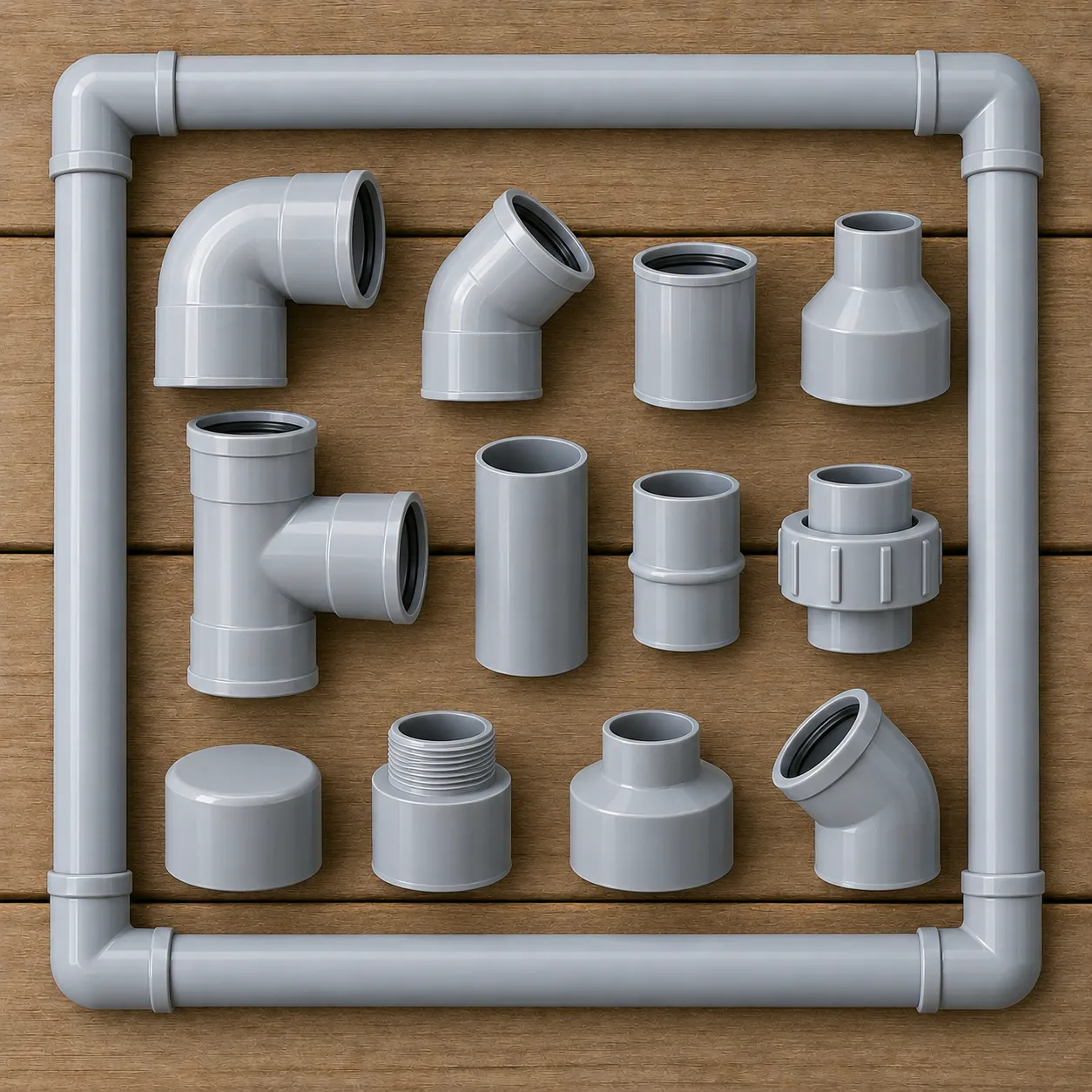 RACCORDERIA, TUBAZIONI ED ACCESSORI PVC