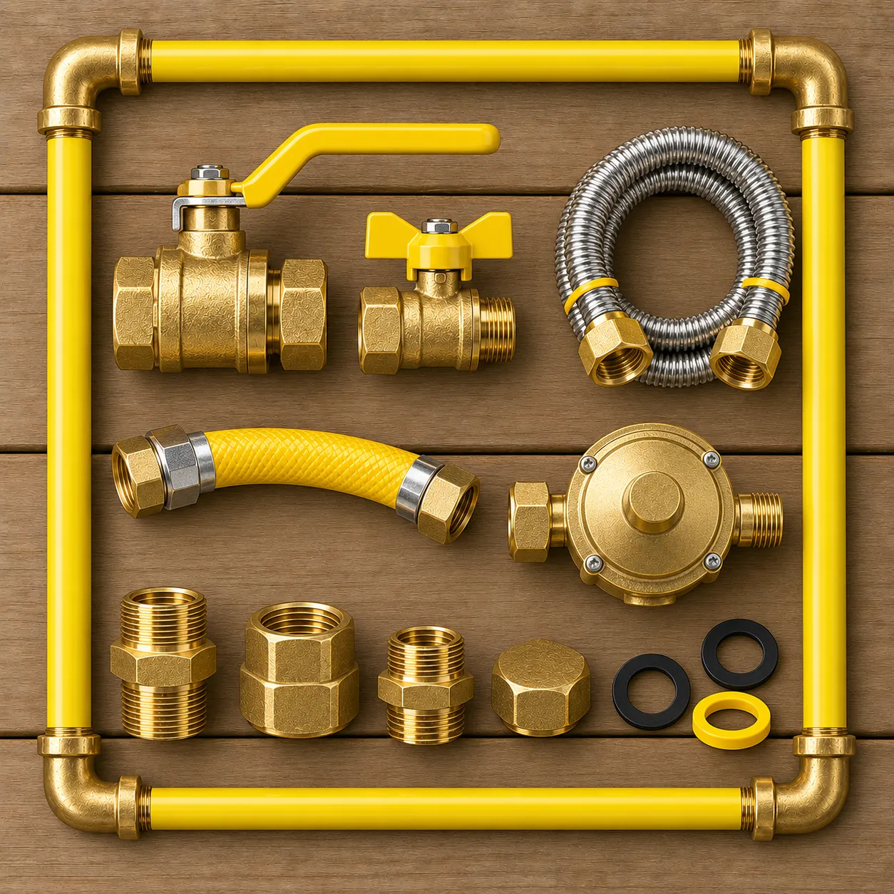 VALVOLAME, TUBAZIONI E ACCESSORI GAS
