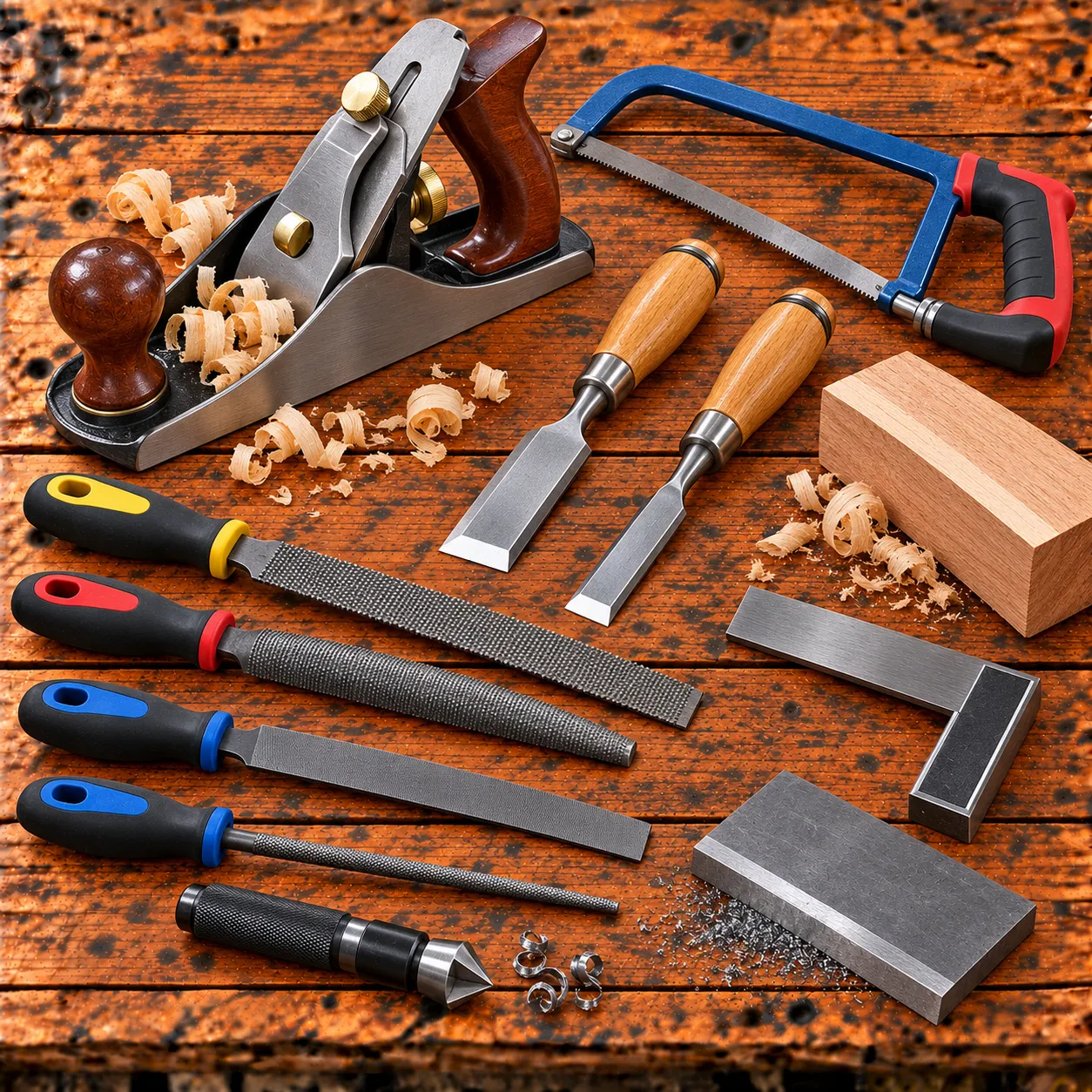 UTENSILI LAVORAZIONE LEGNO E FERRO