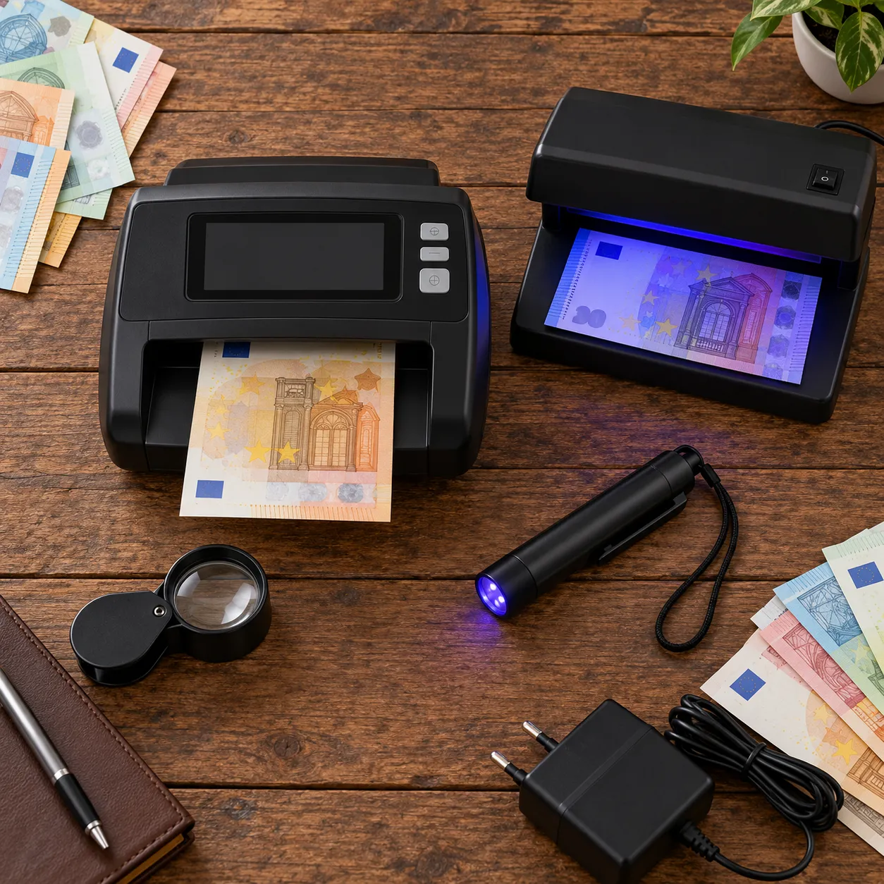 VERIFICA BANCONOTE/MONETE