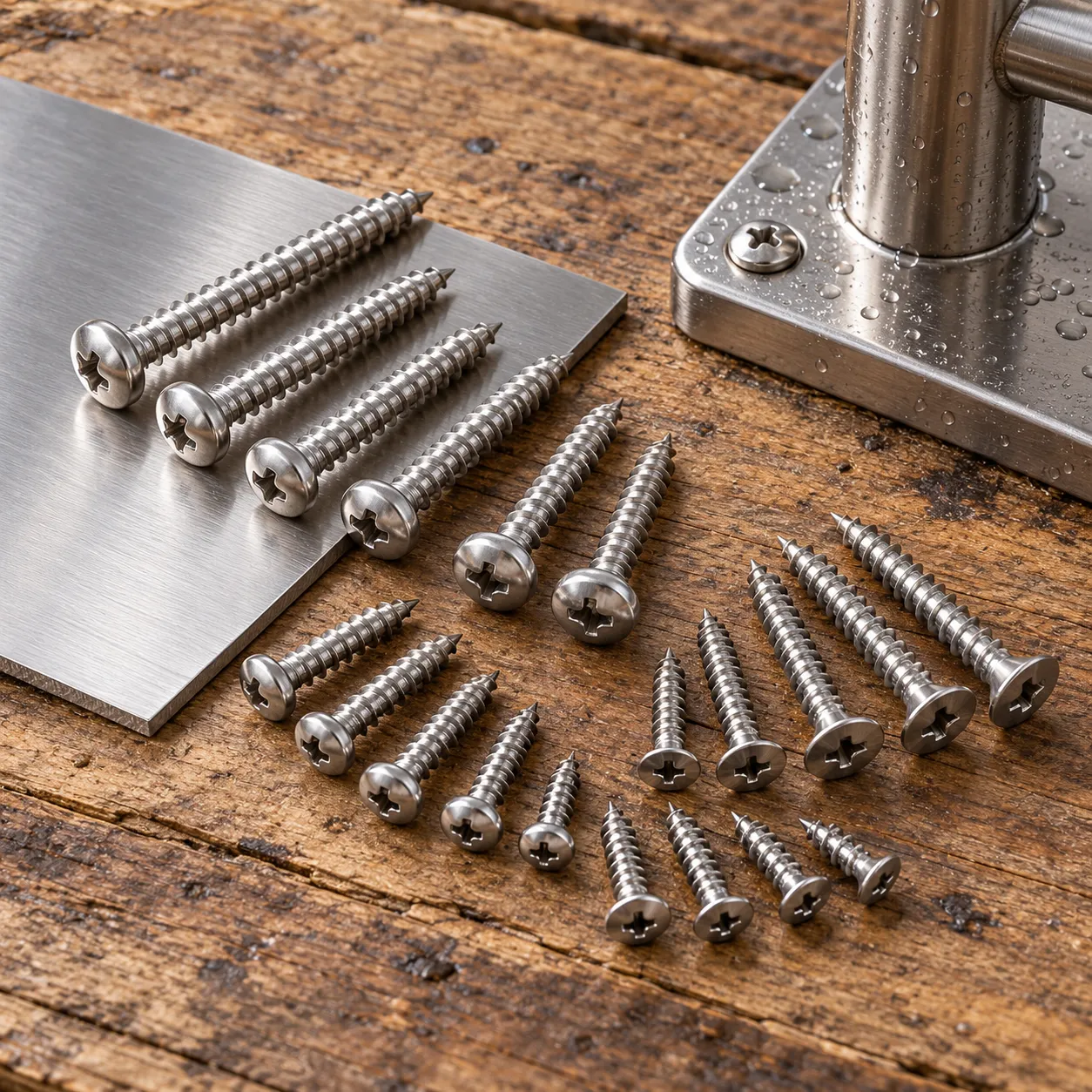 VITI INOX AUTOFILETTANTI