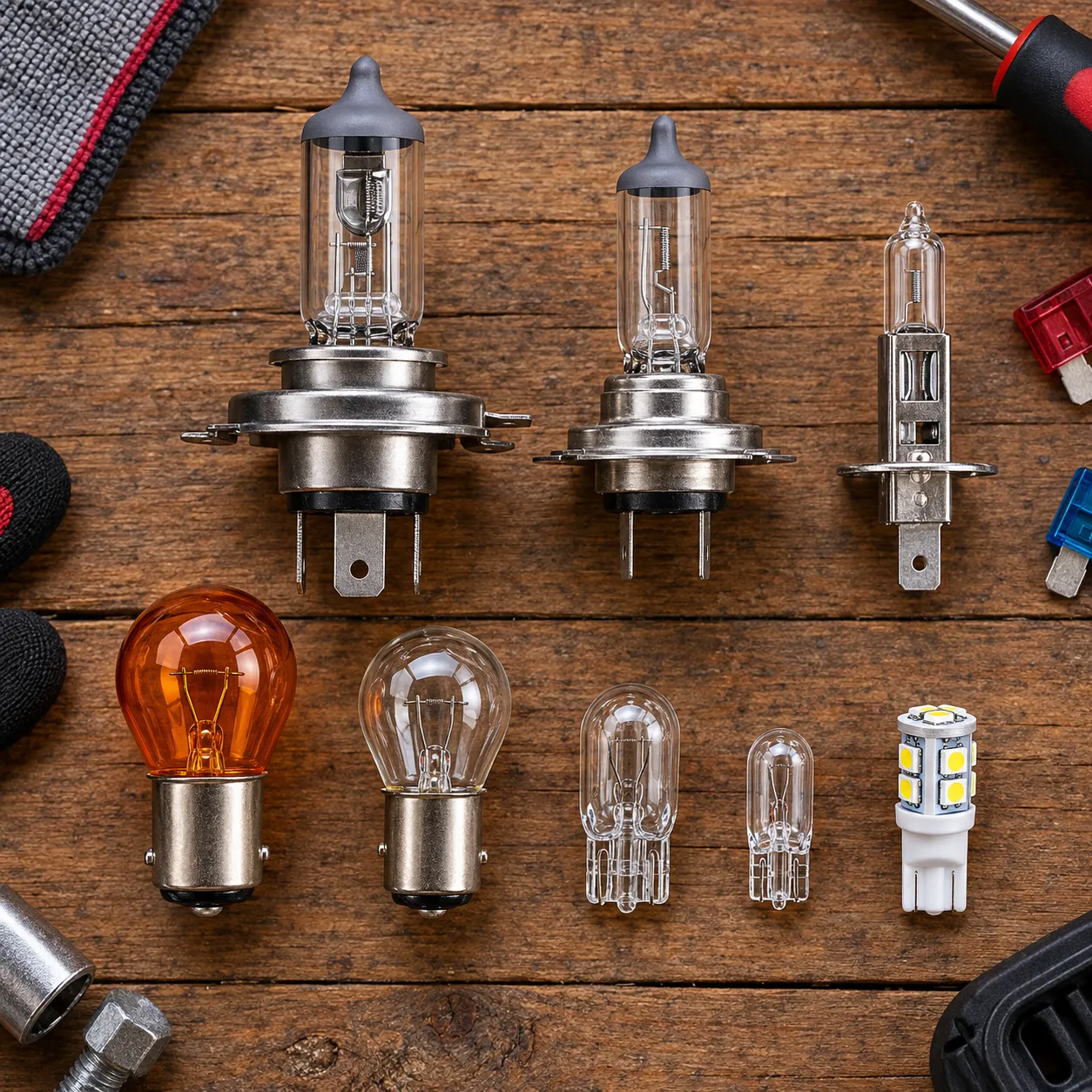 LAMPADINE PER AUTO E MOTO
