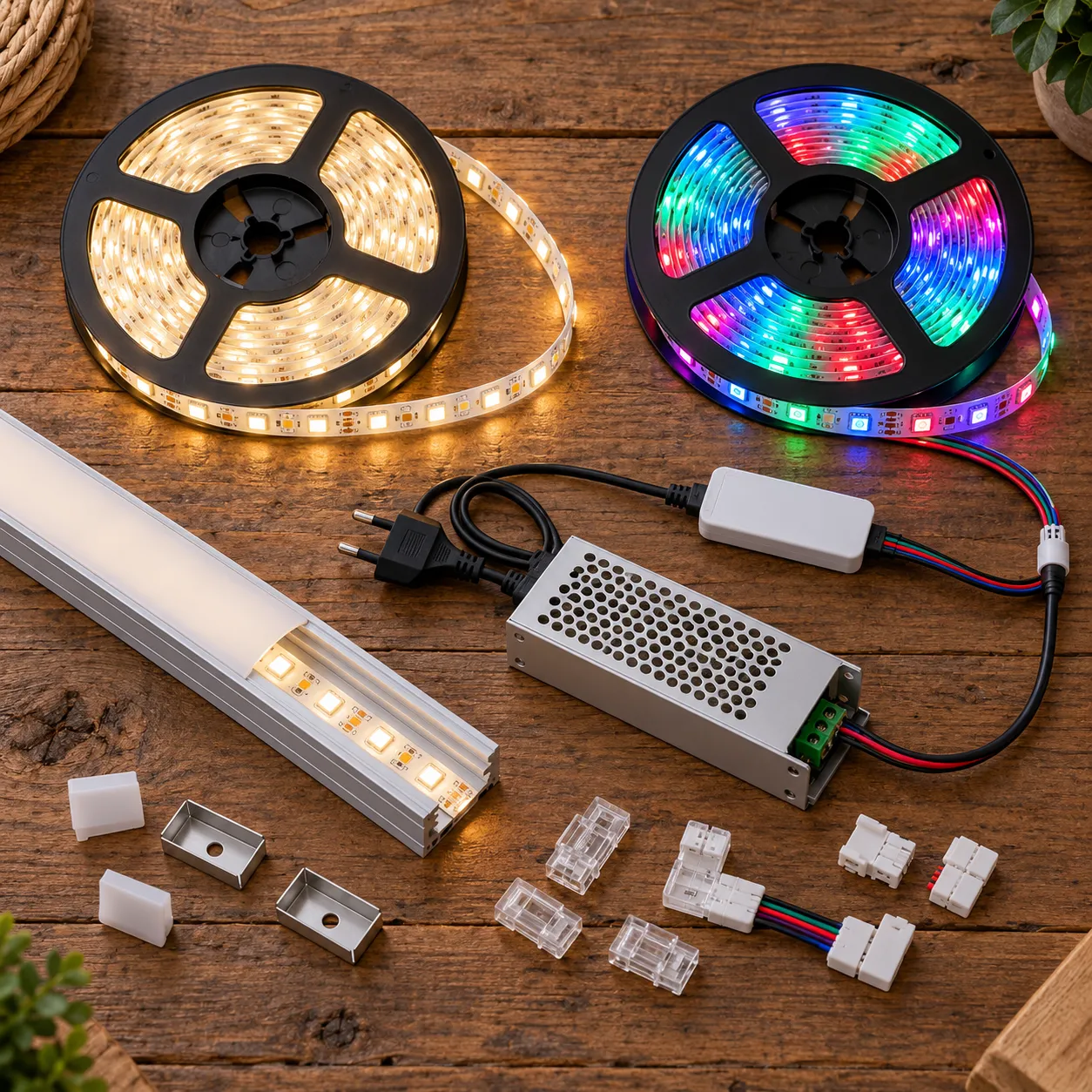 STRISCE LED E ACCESSORI