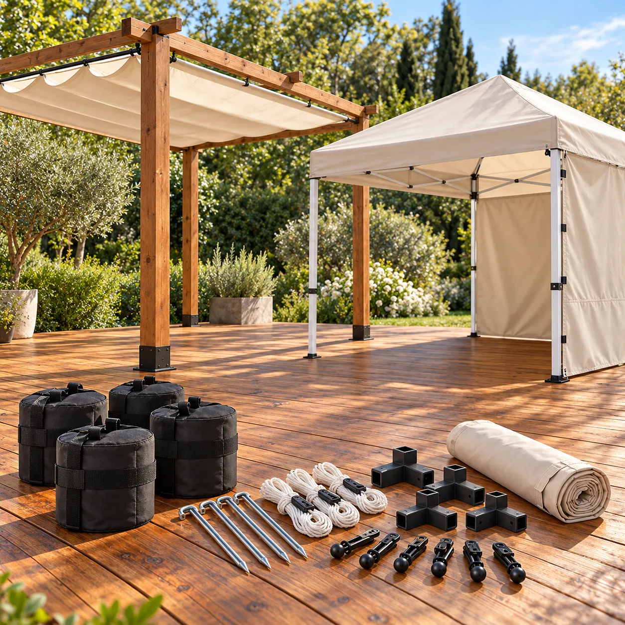 GAZEBO, PERGOLE E ACCESSORI